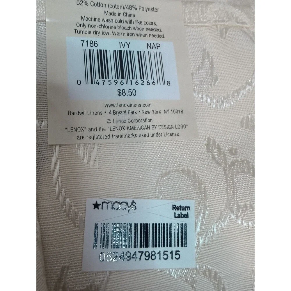 Lenox ivy cloth